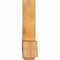 Ekena Millwork Eugene Rough Sawn Timber Gable Bracket, Western Red Cedar, 84"W x 24"H x 6"D x 6"F, 7/12 Pitch GBW084X24X0606EUG00RWR - alternate 2